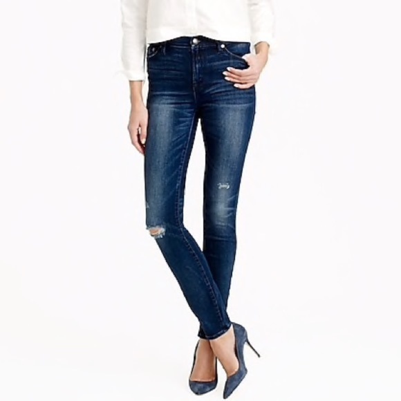 J CREW Lookout High-Rise Jeans in Grady Wash B7080 - Picture 1 of 8